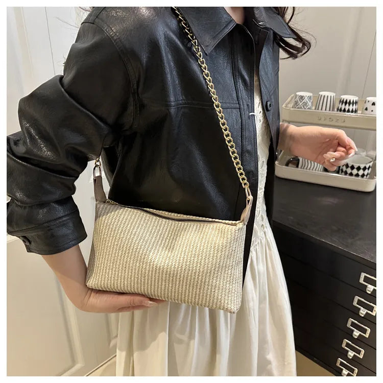 Parisian Chic Messenger Bag